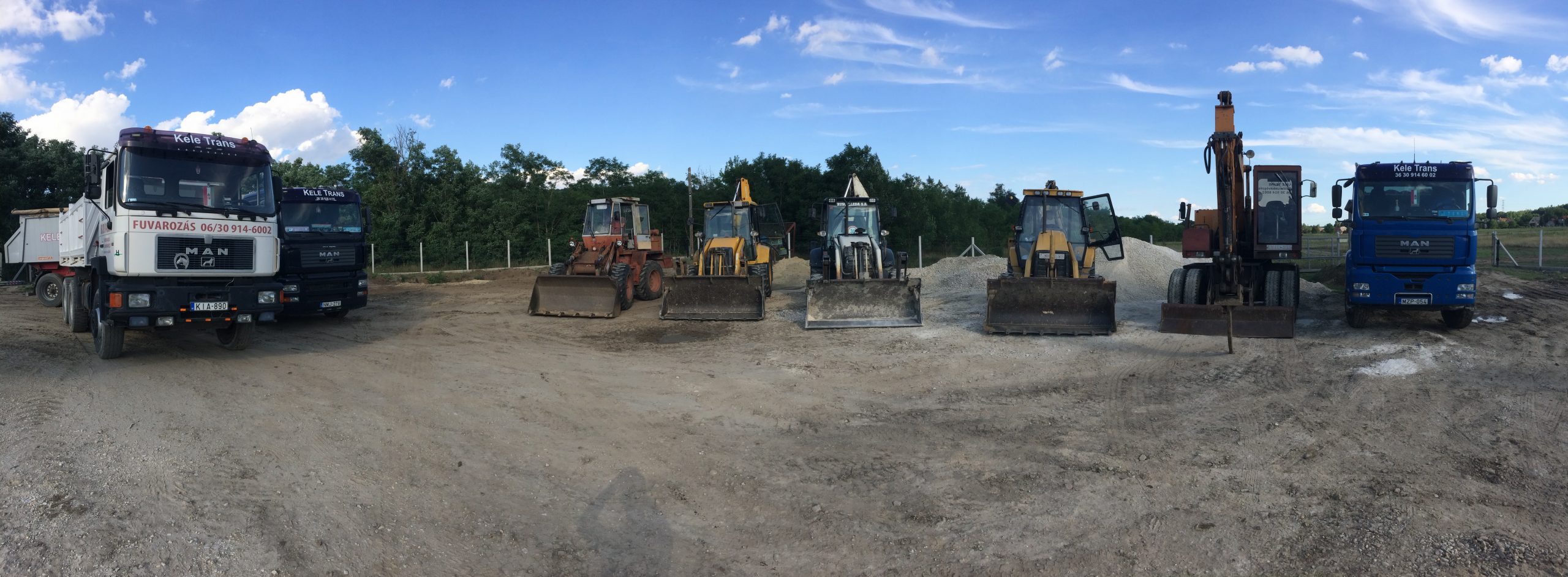 Géppark csoportkép